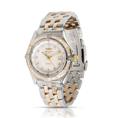 breitling wings lady|ladies breitling watch pre owned.